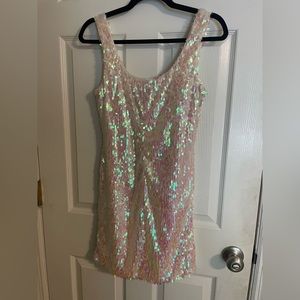 Women Sequin strappy dress